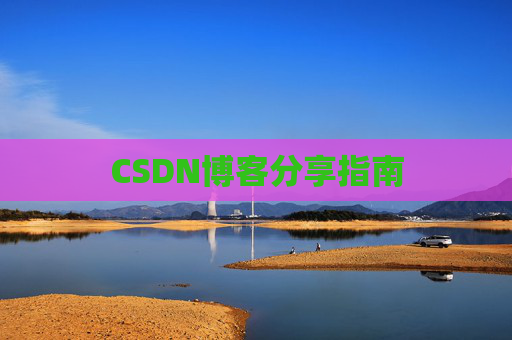 CSDN博客分享指南